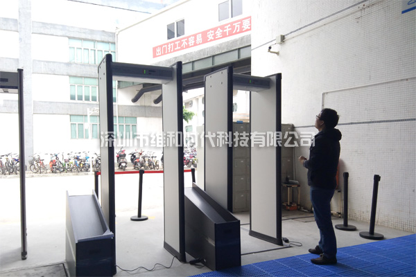 深圳市大疆無(wú)人機采用維和時(shí)代供應的METOR6S進(jìn)口安檢門(mén)[圖文]